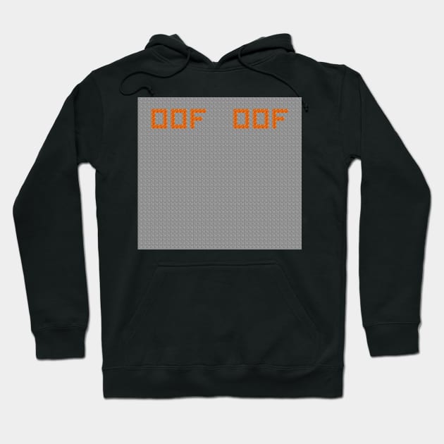 OOF Lava Letters Socks Hoodie by SolarCross